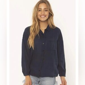 Sisstrevolution Tucked‎ Away Woven Top 100% Cotton India Travel Large G506OTUC